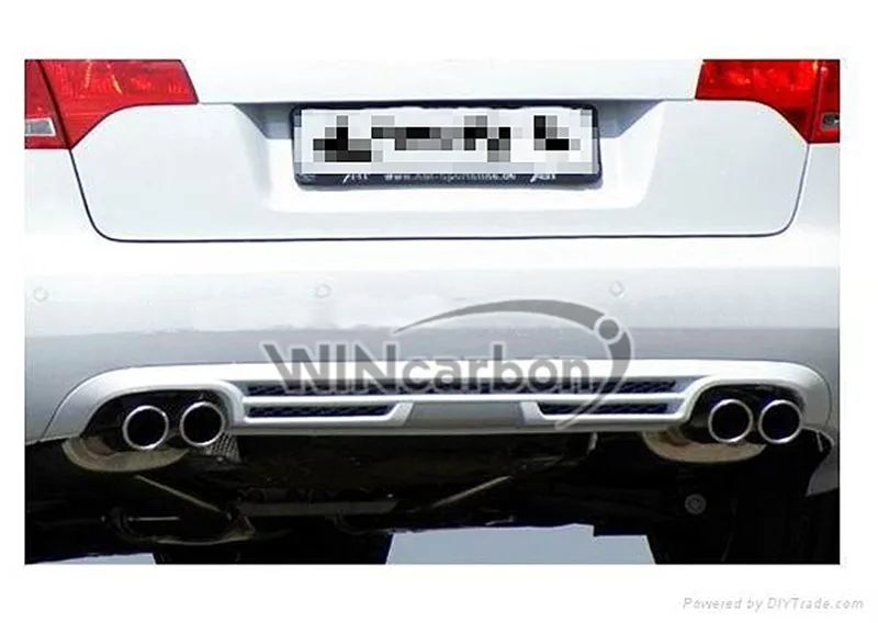 ABT стильный диффузор глушителя PU для AUDI A4 B7 2006-2008