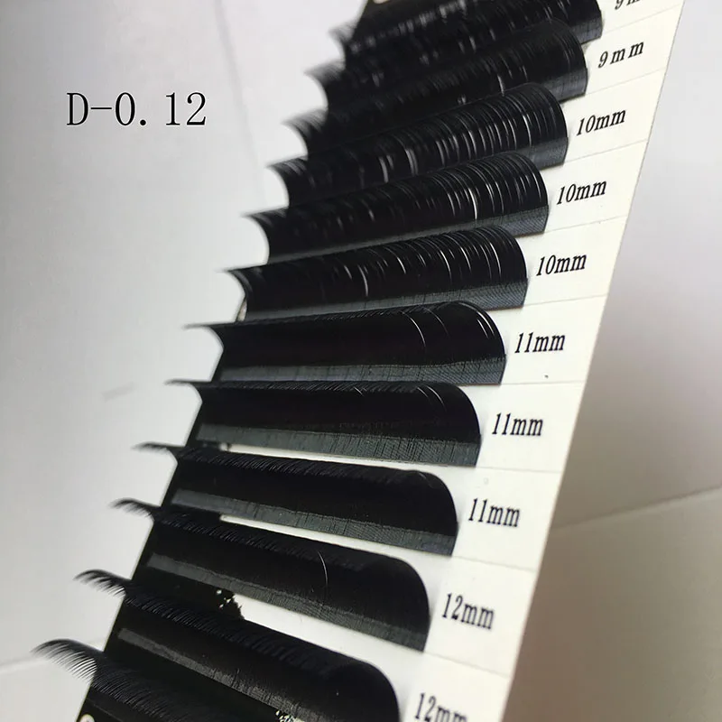 CrownLASH черный 0,05, 0,07 0,10, 0,15, 0,20, 0,25 наращивание ресниц C D 8-13 мм) бусины типа «жемчужины», перламутровый цвет, Размеры Европейский Стандартный Вьющиеся
