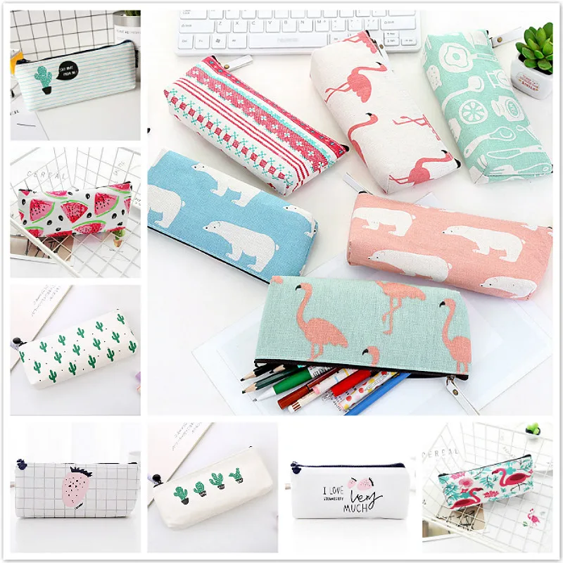 Из мультфильма Холодное сердце 1 шт. Разные стили Кактус холст пеналы для