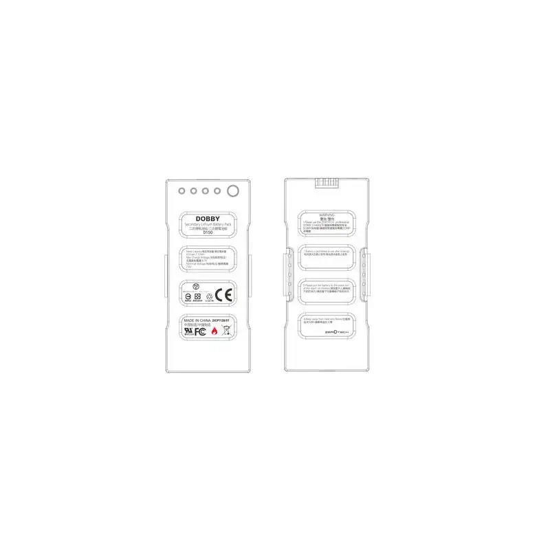 LeadingStar батареи 970MAH 7 6 V Дрон части для Добби самолет Квадрокоптер LiPo Бесплатная