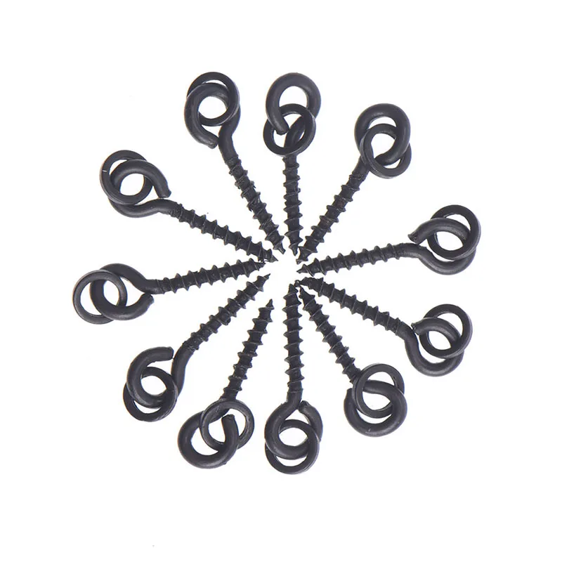 20 шт. винт для Бойла Peg с кольцом поворотный D Rig Chod терминальная снасть держатель