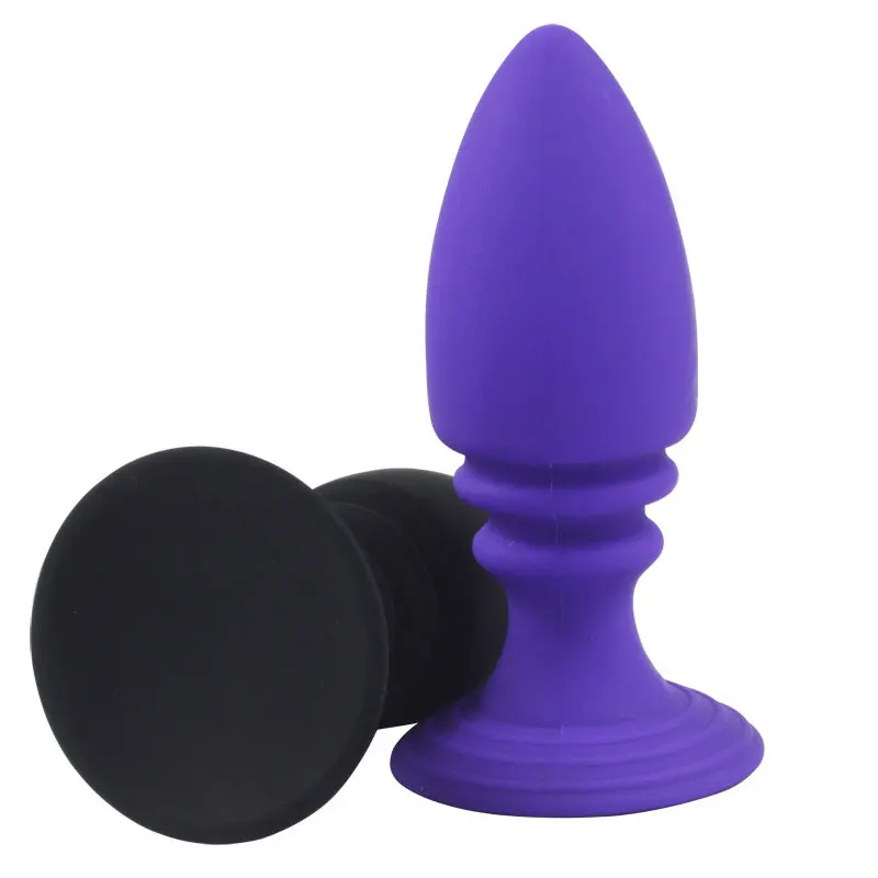 Силиконовая Анальная пробка со стабильной сильной присоской секс-игрушки для