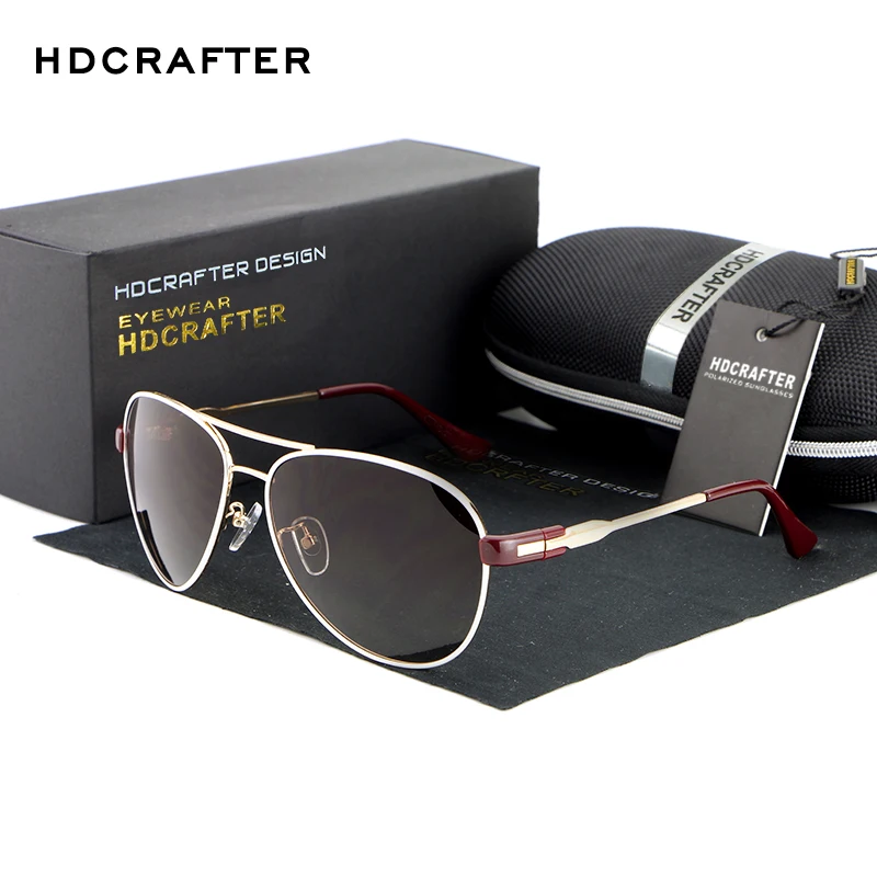 

HDCRAFTER Women Sunglasses 2018 Polarized Mirror Sun Glasses Eyewear For Men/Women High Quality UV400 oculos de sol feminino