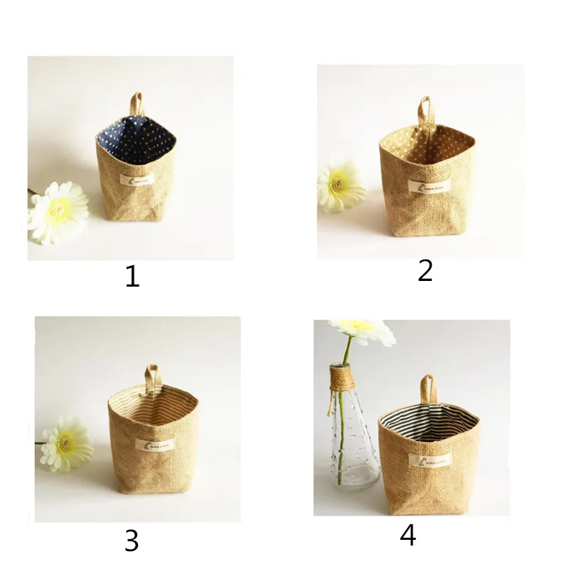 Бытовой цветочный горшок маленькие мешки подвесной мешок корзина для хранения