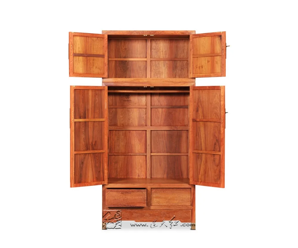 Шкаф из розового дерева антикварный шкаф для кровати домашней одежды массива