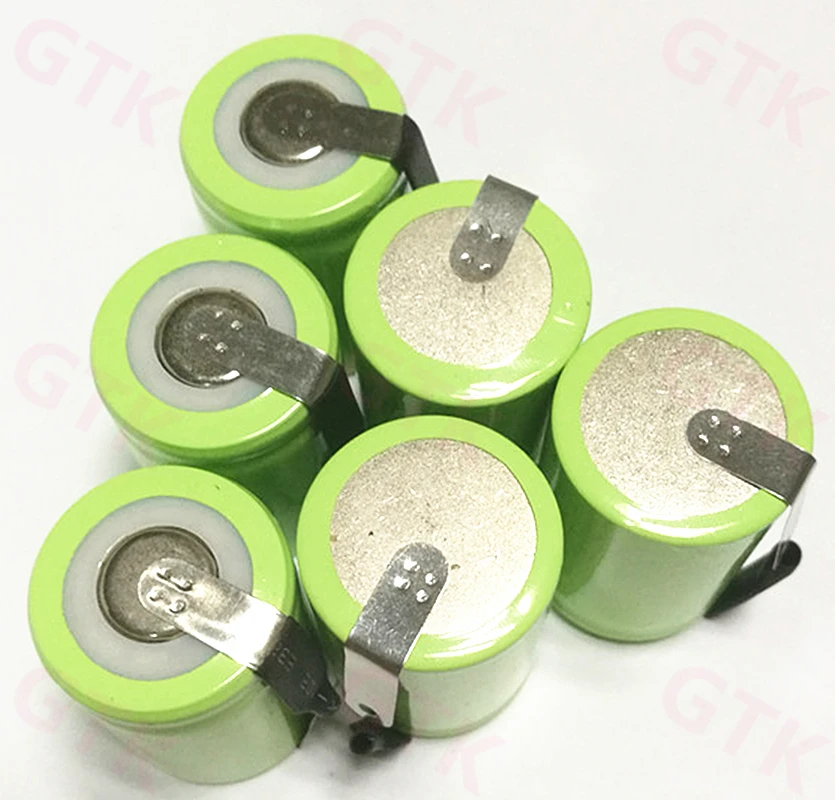 GTK 10 шт. NIMH 4/5 SC 1 2 V 2500mAh Высокая скорость Аккумуляторная батарея diy Аккумулятор для
