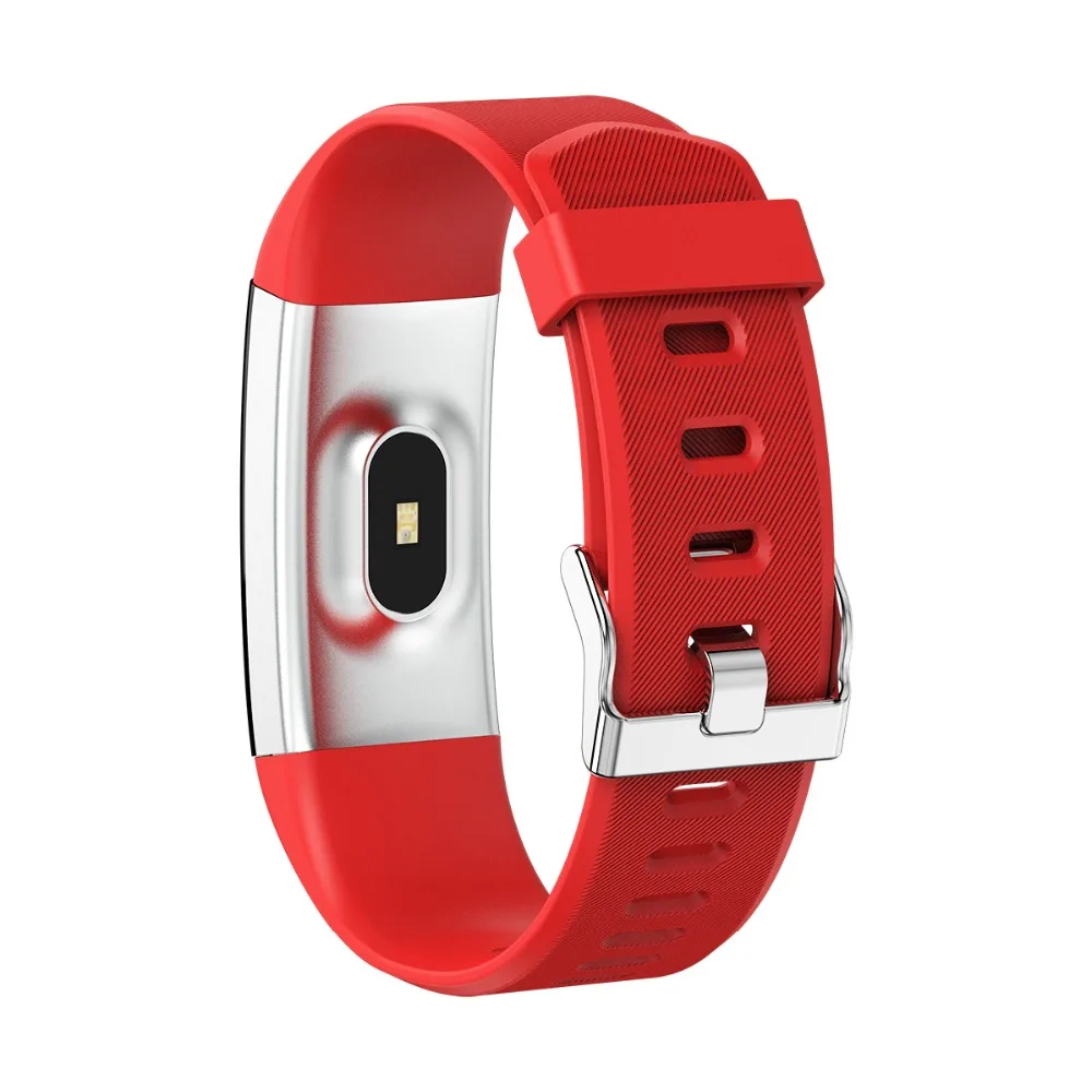 FORCA F07plus Smart Bracelet Red Watchband Pedometer Sedentary Message Call Reminder Heart Rate Monitor IP68 Wristband | Электроника