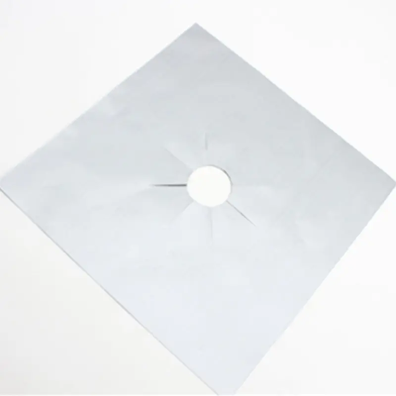 4 шт./лот многоразовые тефлон газовая плита протекторы 270*270*0 12 мм крышка лайнер