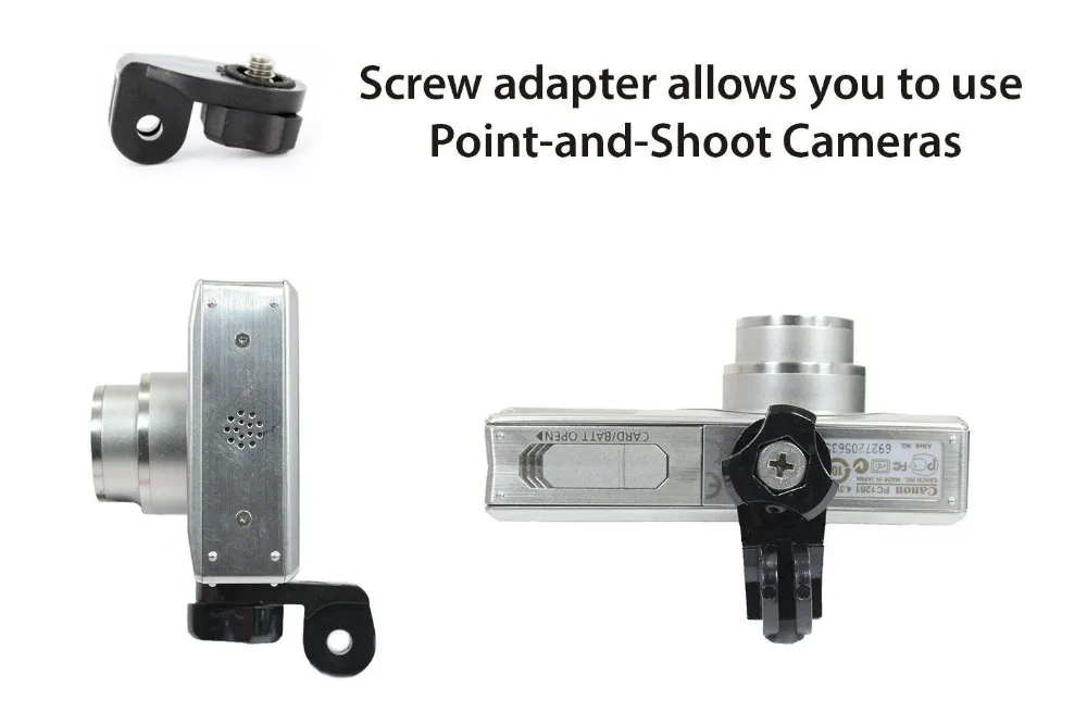 4 шт. набор винтовых адаптеров для крепления телефона Sony Canon или GoPro. 2 вида стилей