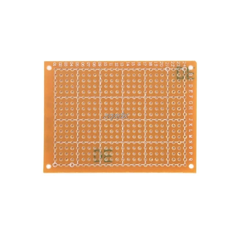 5 шт. 5*7 см Односторонний прототип печатной платы Veroboard Stripboard DIY PCB оптовая продажа