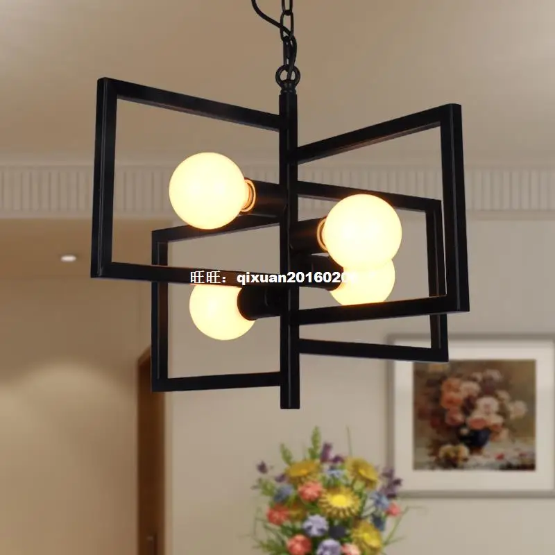 Американский Сельский светильник промышленная люстра в стиле ретро креативная