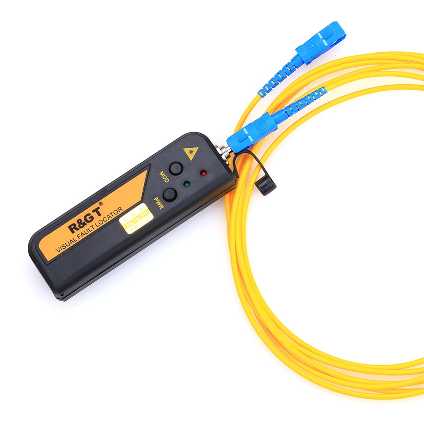 KELUSHI FTTH 20 МВт 15-20 км проверка волоконно-оптического типа Визуальный дефектоскоп