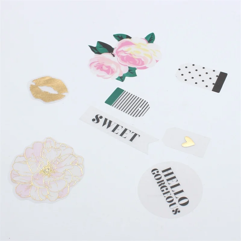 YPP CRAFT 38 шт. Hello Sunshine Vellum бумажные высечки для скрапбукинга Happy planner/Создание