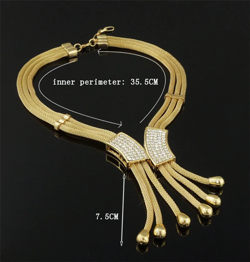 Африканские Ювелирные наборы Свадебный комплект ювелирных изделий Африканский