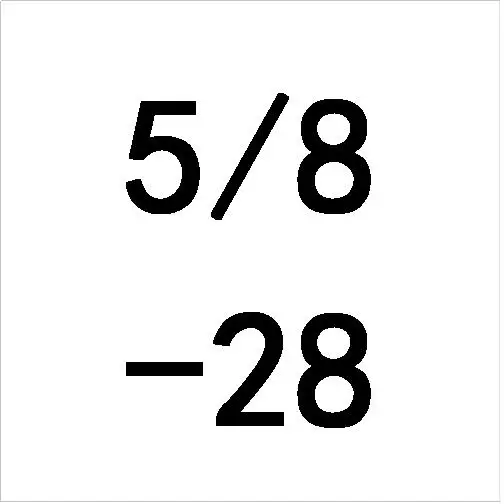5/8-11 12 14 16 18 20 24 27 28 32 36 40 UNC UNS UNF UNEF HSS правый ручной кран TPI резьбонарезные инструменты пресс-формы для обработки 5/8" - Цвет: 28 UN