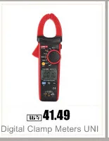 Амперметрический зажим мультиметр Ручной цифровой измеритель BM5268 True RMS AC/DC Вольт Ампер Ом Емкость Частота Температура диод