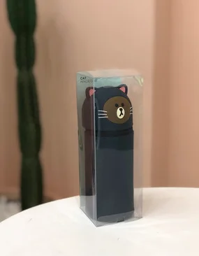 Мультфильм Динозавр прекрасный человек-паук ручка чехол для Детей Силиконовый Карандаш сумка, школьные принадлежности канцелярские принадлежности студенческий подарок - Цвет: 016