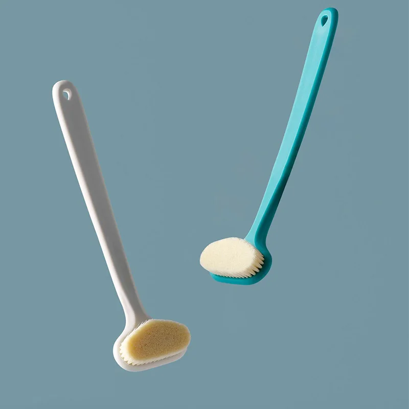 Hot Bath Brush Long Handle Scrubber Skin Massage Feet Rubbing Body For Back Exfoliation Brushes Bathroom Accessories | Дом и сад