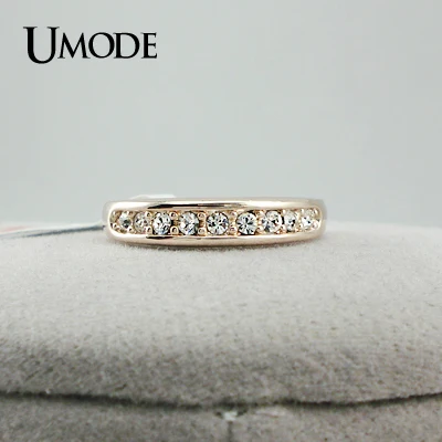 UMODE Топ стразы кольцо для женщин мода обручальное ювелирные изделия Горячие