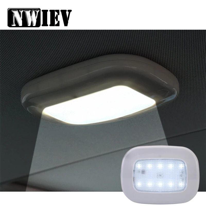 

NWIEV Car Reading lights Stickers For Renault Megane 2 Captur Mitsubishi ASX Jeep Wrangler Peugeot 207 508 Interior Accessories