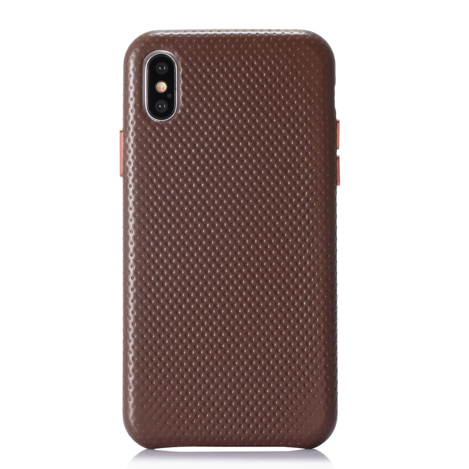 Чехол для телефона s для iPhone X, чехол из натуральной кожи, роскошный тонкий чехол на заднюю панель для Apple iPhone X XS Capa