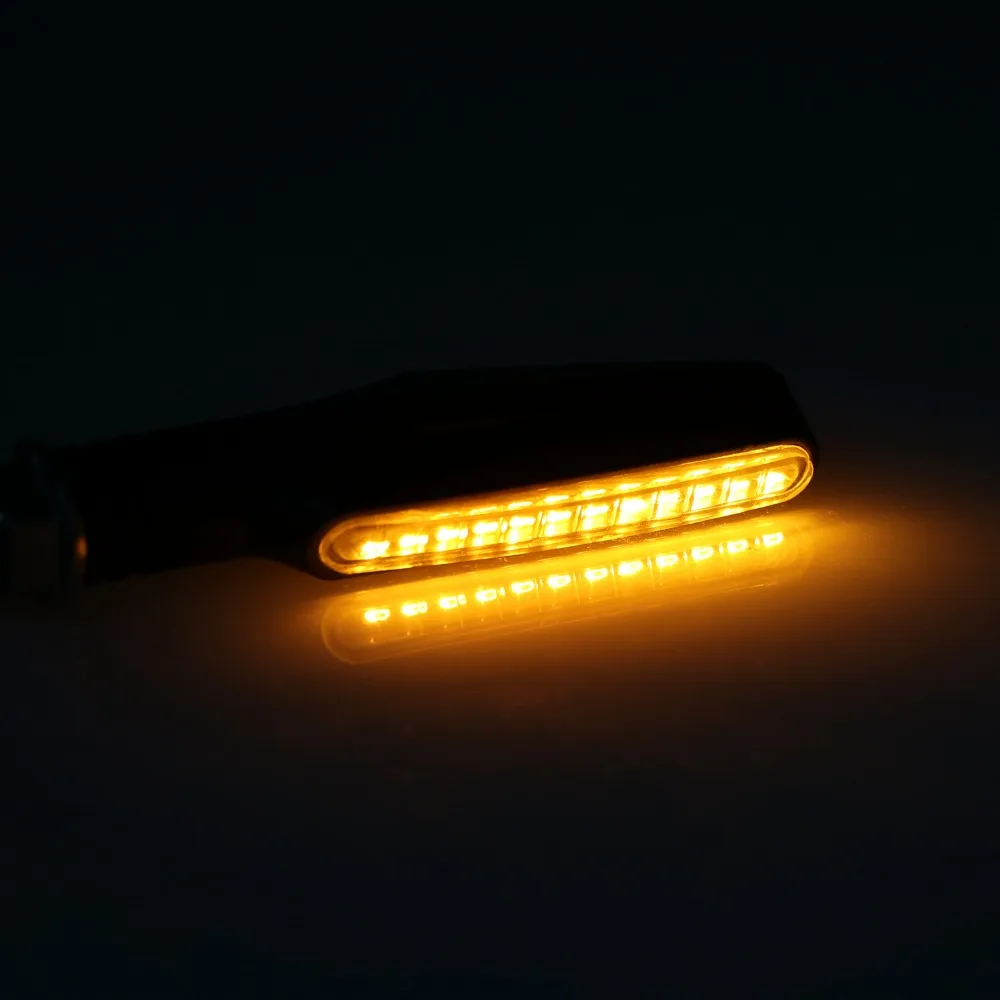 12V светодиодный Универсальный мотоциклетный поворотник светильник s мигалка
