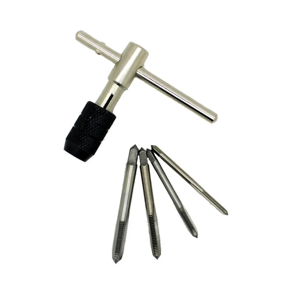 5 шт./компл. Die and Hand Tap Metric Fine резьбовые штампы краны костюм ручной метрический