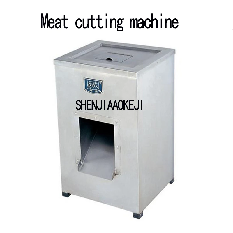 

DQ-1 Electric meat cutting machine professional stainless steel industrial frozen meat slicer vertical meat cut machine 220V 1PC