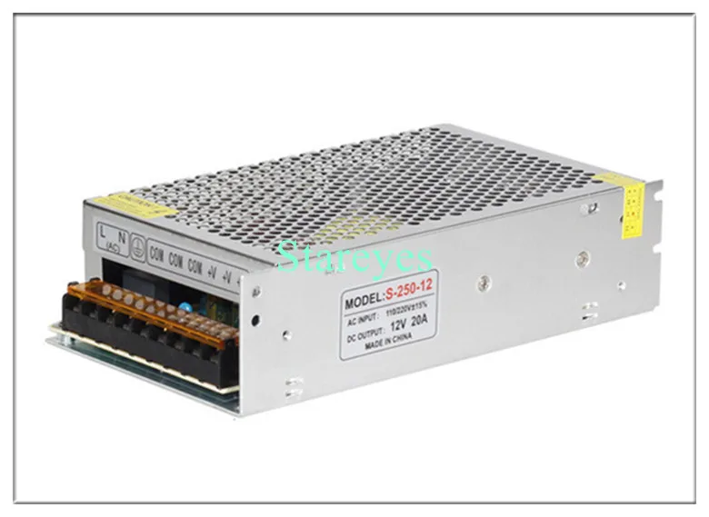 10 шт. адаптер питания Трансформатор AC100-240V к DC12V 1A/2A/3A/5A/6A/8A/10A/12A/15A/20A/25A/30A/40A/50A/60A светодиодный полосы