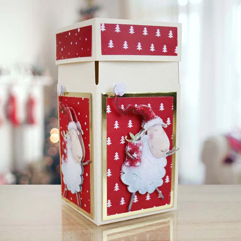 Металлические Вырубные штампы с надписью Merry Christmas to Ewe новинка 2019 трафареты для