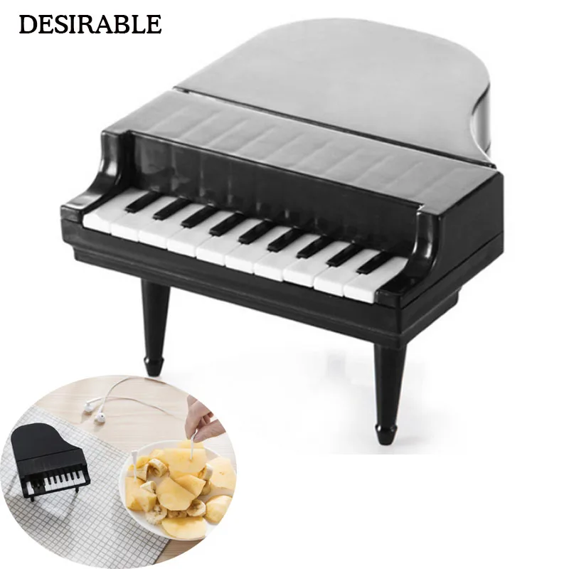 Пианино желаемая вилка для фруктов креативные ключи пианино домашняя закуска