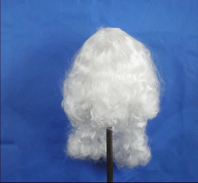 Бесплатная доставка Рождественский Санта Клаус длинные белые бороды украшения