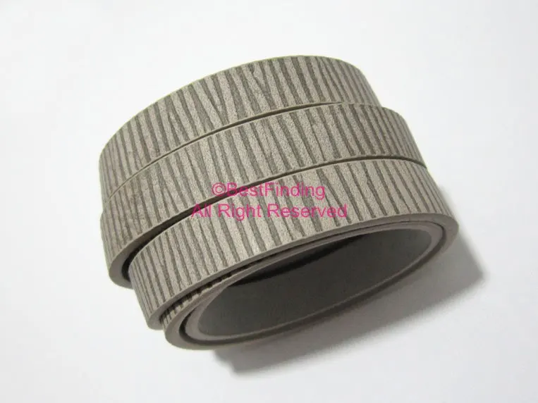 

10x2 мм светло-серый интервал полоса кожаный шнур 10 мм плоский кожаный шнур S1059