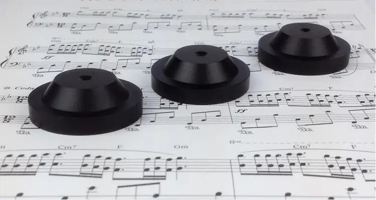 3 шт./лот подставка для динамиков деревянная эбеновая Hi-Fi изоляция усилитель