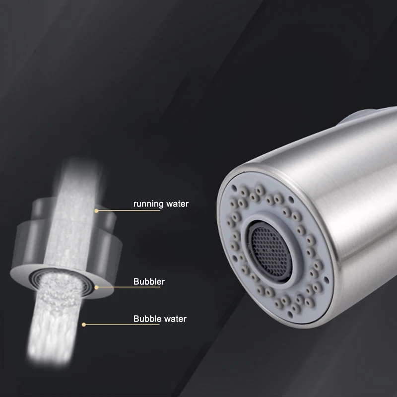 Насадка распылитель для кухонного смесителя с шумоподавлением 2 режима
