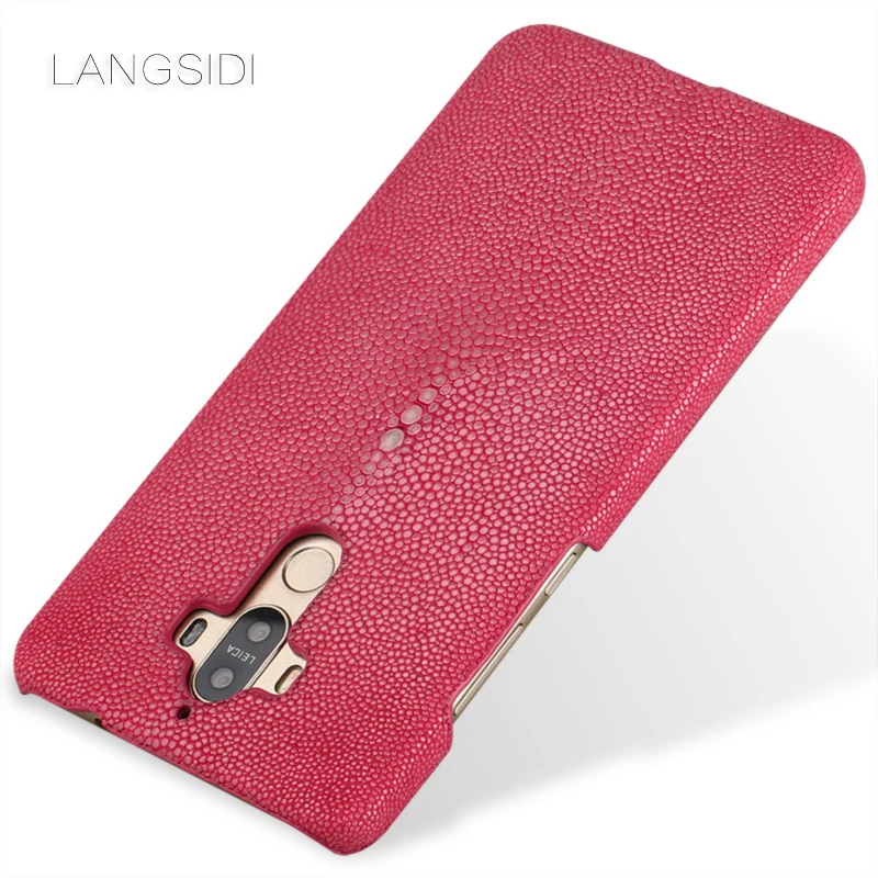 Люксовый бренд мобильный телефон чехол в виде рыбьей чешуи и жемчуга половина