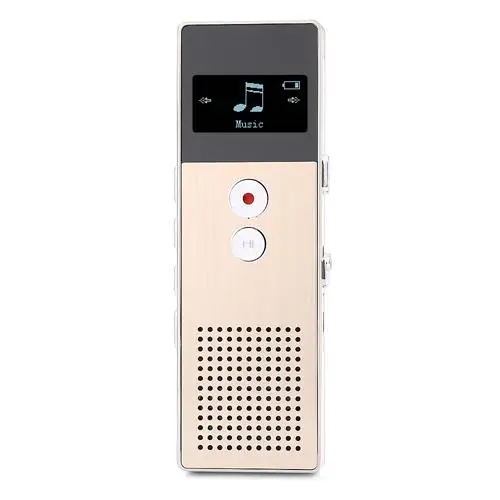 Золотой Новинка, MP3 плеер,, BENJIE C6 S, HiFi, MP3 плеер, 8 ГБ, FM радио, MP3 музыкальный плеер, внешний динамик, диктофон - Цвет: Золотой