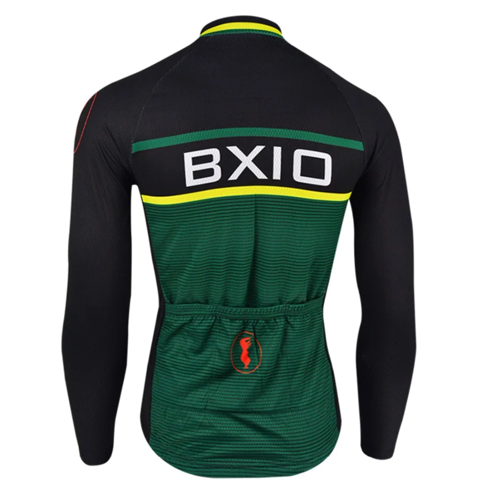 BXIO Men Pro Cycling Jacket Bike Winter Fleece Jackets Windproof Clothes MTB Ciclismo Maillot Fit BX-0109HG092-J | Спорт и