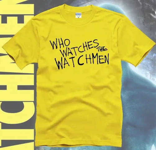 ECTIC Новая sitcoms watchmen мужская летняя футболка с коротким рукавом