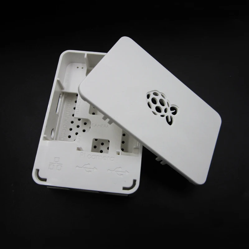 1 ШТ. Премиум Малины Pi Случае (Белый)-Обновление для Raspberry 3 2 &amp B + | Электронные