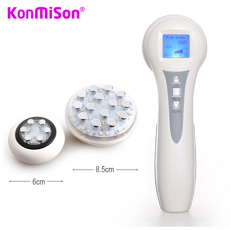 KONMISON 4 в 1 радиочастотная Электропорация мезотерапия микротоковый лифтинг массажер для лица и тела машина для красоты