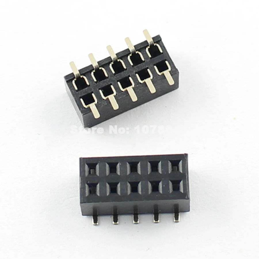20 штук 2 мм 0 Шаг 10 16 40 контактный разъем Dual Row SMT контакт SMD заголовок полосы|pin strip