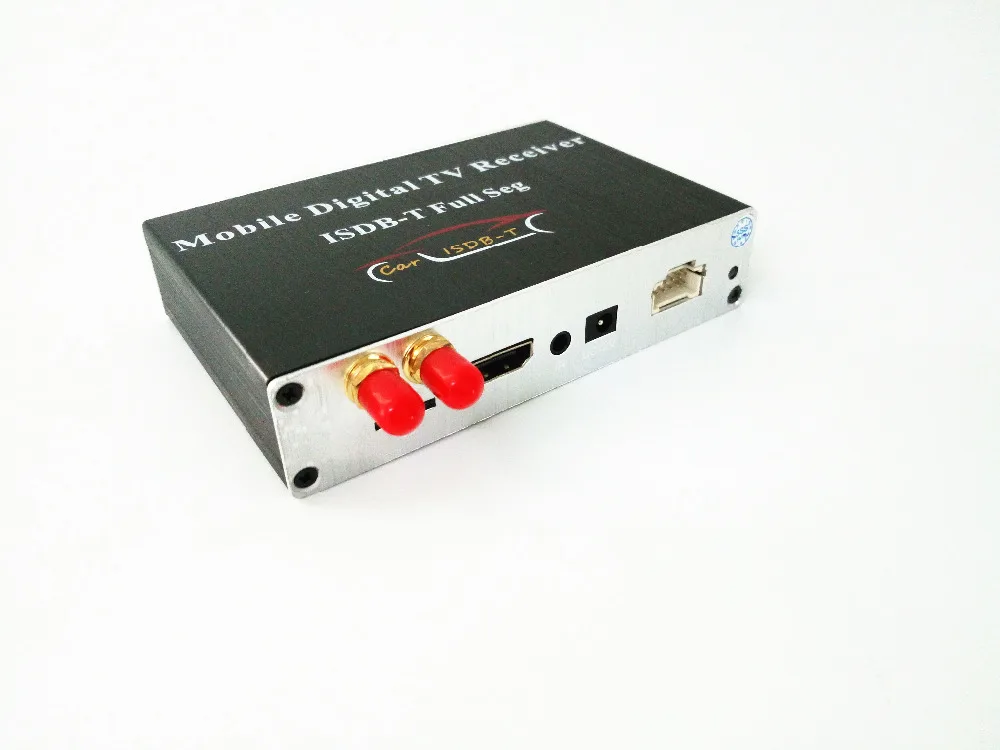Двойной тюнер ISDB-T Full Seg Автомобильный цифровой ТВ-приемник 190 км/ч для Филиппин