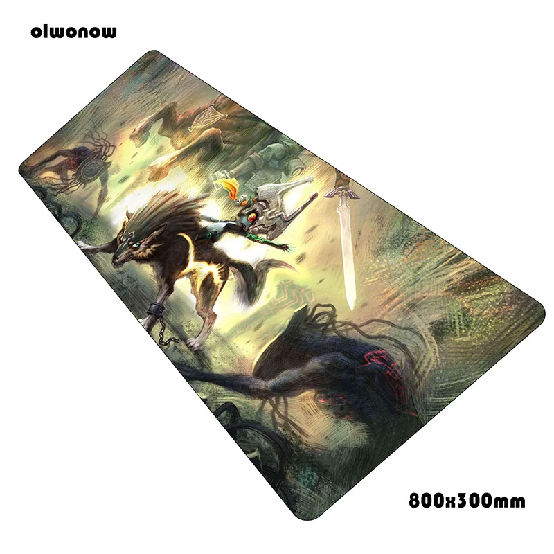 Size 800x300x2mm Zelda Коврик для мыши 800x300x2 мм коврики горячие продажи компьютерная мышь коврик игровые аксессуары милые большие игровые коврики и чехлы игры pc gamer - Цвет: Size 800x300x2mm