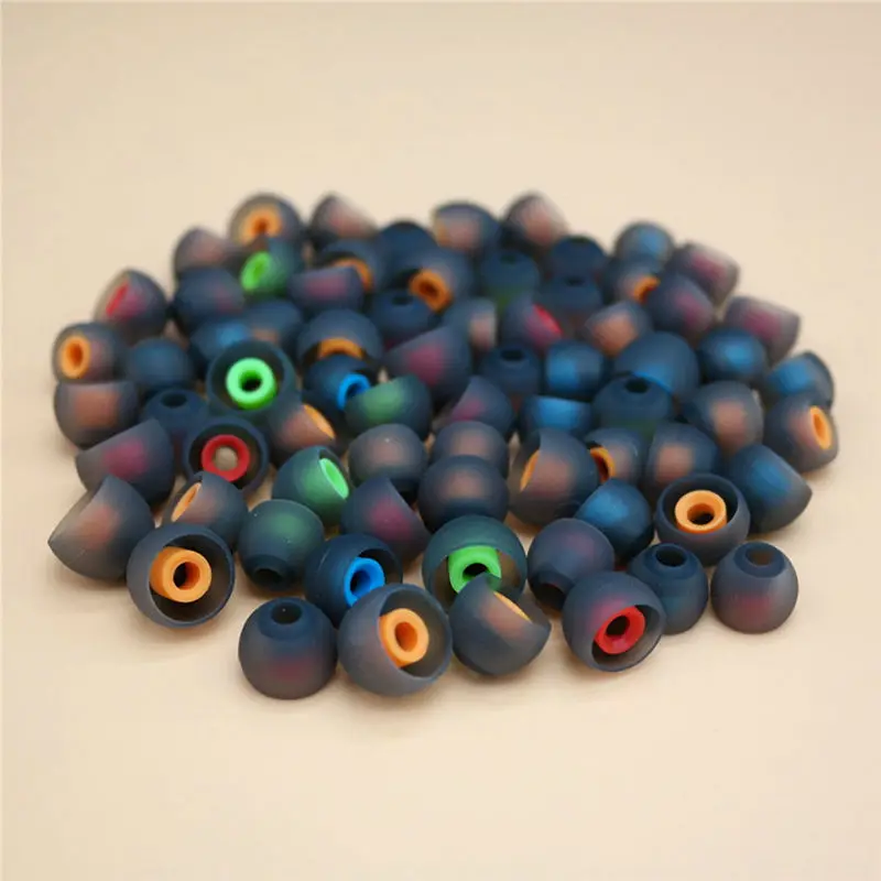 Aipinchun 6 Pairs Silicone Earbud Cushion Replacement Headphone Eartips Ear Pads Gel Covers Tips For Earphone S/M/L Random Color |
