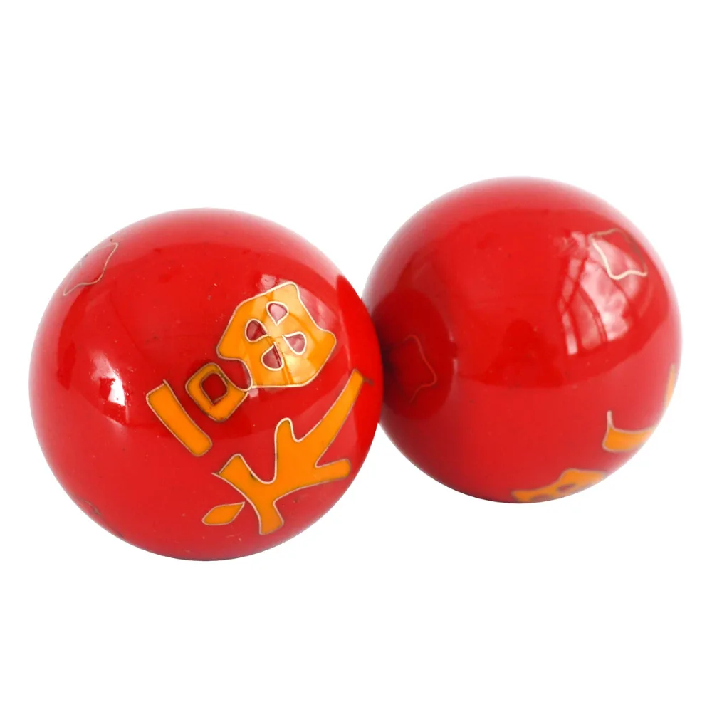 Фэн шуй Baoding китайские мячи для снятия стресса 4 8 см F1106|ball screen|ball cordball float |