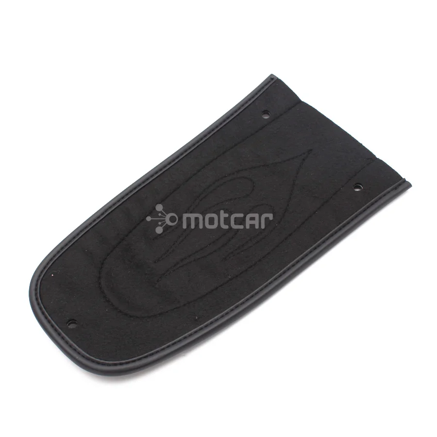 Motorcycle Rear Fender Flame Black PU Leather Bib Cushion Solo Seat Cover For Harley Sportster XL 883 1200 2004-2016 |