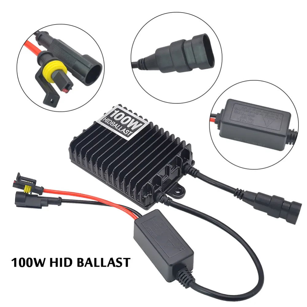 Niscarda H1 H3 H4 H11 9006 75W 100W балласт HID Xenon комплект 4300K 6000K 8000K 12V автомобильный светильник головной светильник 9005 9006