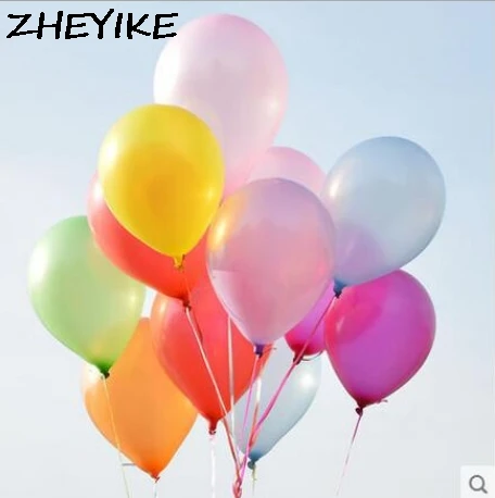 ZHEYIKE 20pcs 10 дюймов Сгущает Латекс надувные шары мяч свадьба день рождения поставки