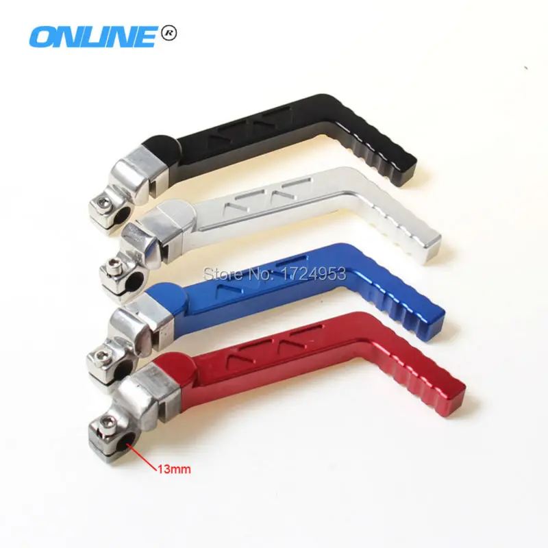 Free Shipping CNC Alloy Kick Start Starter Lever Fit CRF50 CRF70 APLLO KLX110 KAYO XMOTOR BSE ATOMIC PITPRO Dirt Bike Pit |